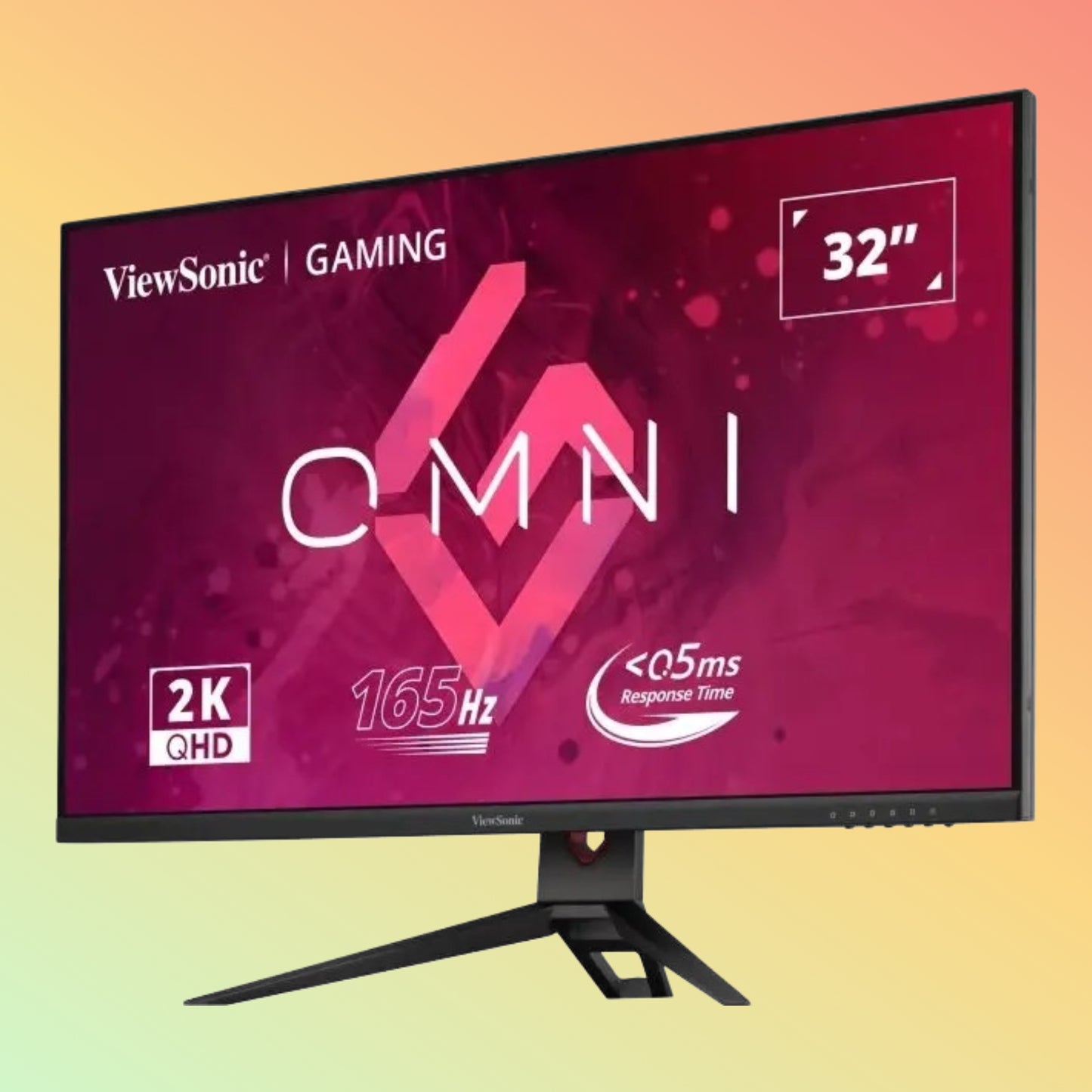 VIEWSONIC VX3219-2K-PRO-2 Gaming Monitor - 32" QHD (2560 x 1440), IPS, Tilt, HDMI, DP, 250nits, 165Hz
