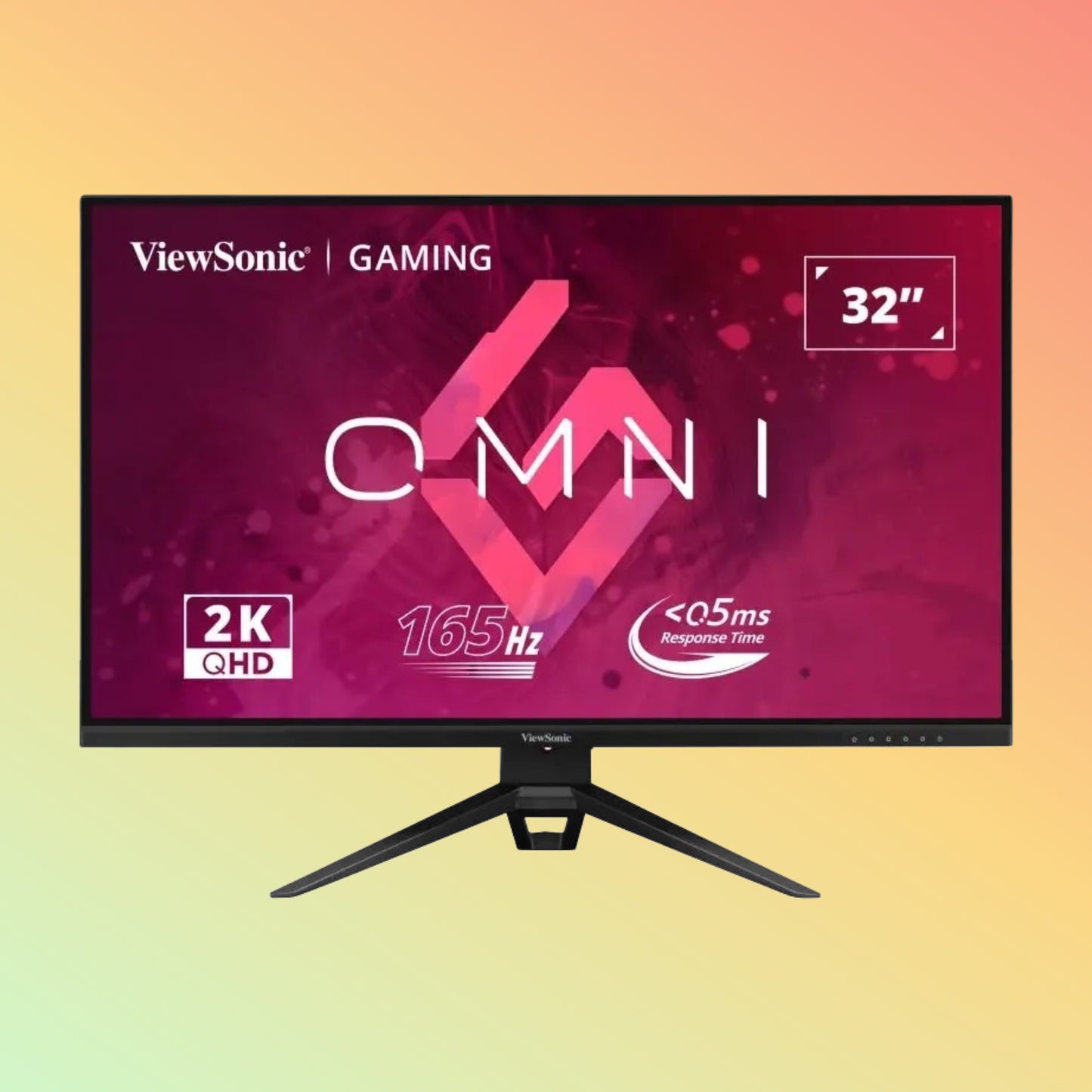 VIEWSONIC VX3219-2K-PRO-2 Gaming Monitor - 32" QHD (2560 x 1440), IPS, Tilt, HDMI, DP, 250nits, 165Hz