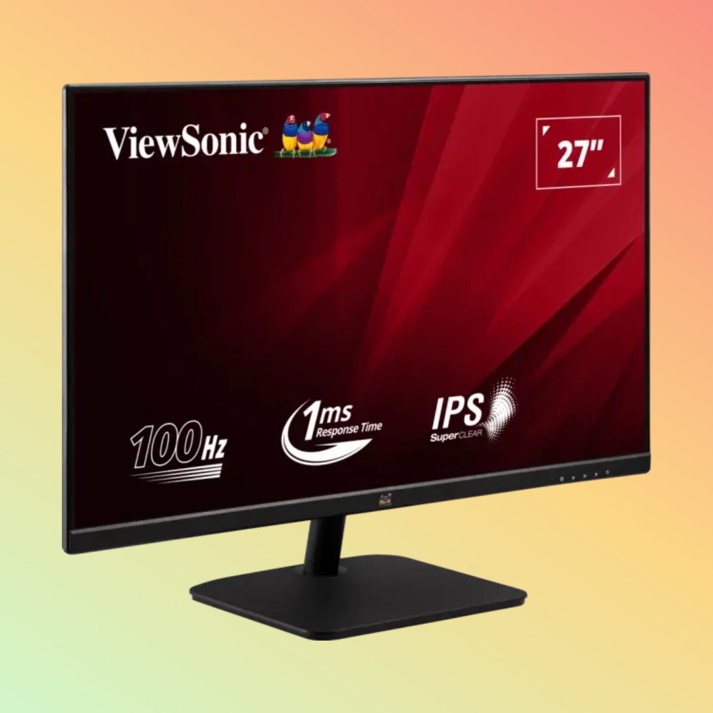 VIEWSONIC VA2732-H Monitor - 27" FHD (1920 x 1080), IPS, Tilt, HDMI, VGA, 250nits, 100Hz-120