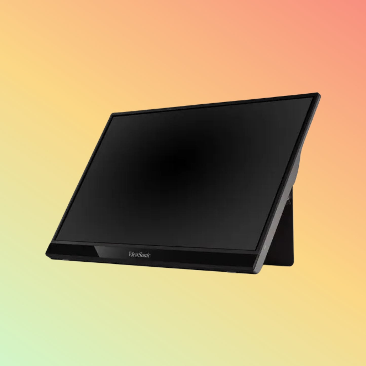 VIEWSONIC VG1655 Monitor - 16" FHD (1920 x 1080), IPS, Tilt, Mini-HDMI, USB-C, 250nits, 60Hz