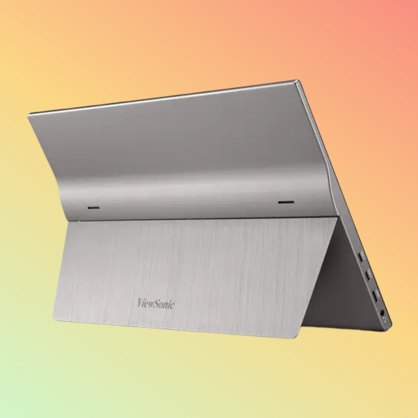 VIEWSONIC TD1655 Monitor - 16" FHD (1920 x 1080), IPS, Tilt, Mini-HDMI, USB-C, 250nits, 60Hz, Multi-Touch