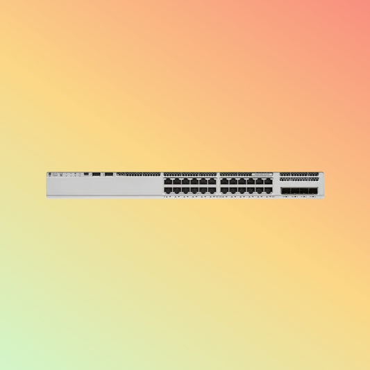 Cisco Catalyst 9200 – 56Gbps, 83.33Mpps, 24 RJ45, 4 SFP Uplinks