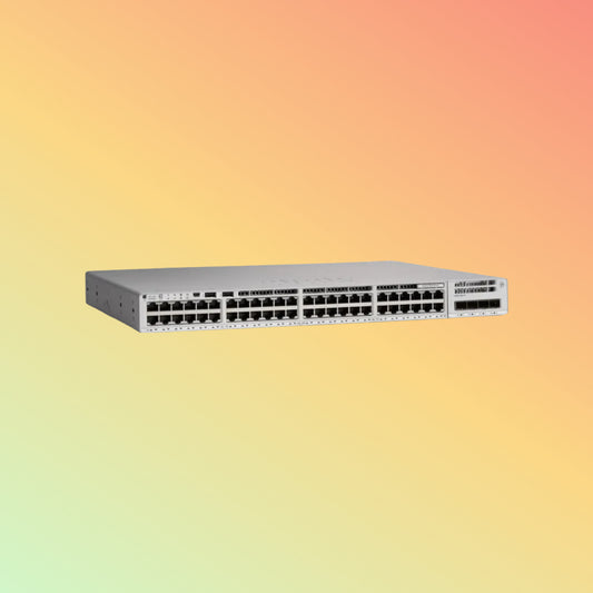 Cisco Catalyst C9200-48P – 176Gbps, 130.95Mpps, 48 PoE+ Ports