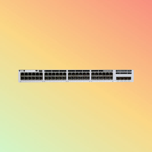 CISCO Catalyst C9300 Switch - 176 Gbps Switching capacity, Throughput up to 130.95 Mpps, 890W PoE Capability, 48 x RJ45, 4 x SFP+