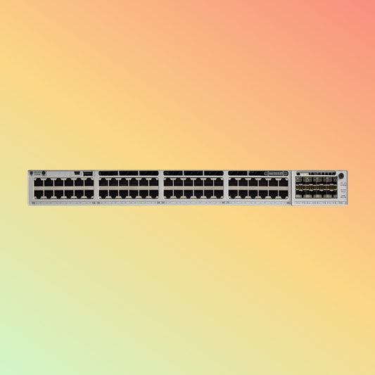 CISCO Catalyst C9300 Switch - 256 Gbps Switching capacity, Throughput up to 190.48 Mpps, 822W PoE Capability, 48 x RJ45