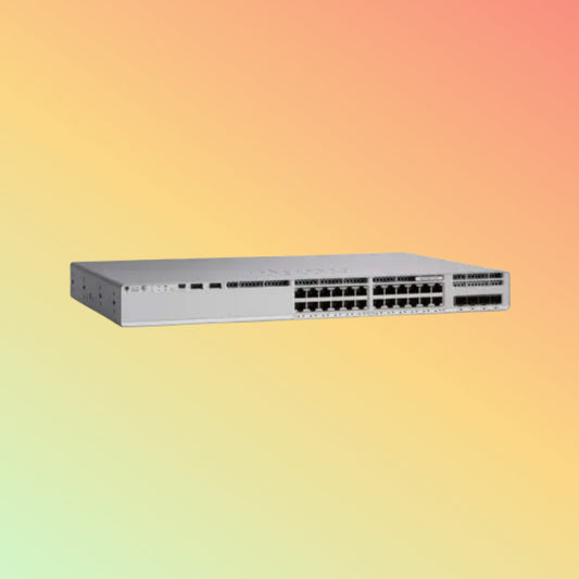 CISCO Catalyst C9200 Switch - 176 Gbps Switching Capacity, Throughput up to 261.9 Mpps, 740 PoE Capability, 48 x RJ45