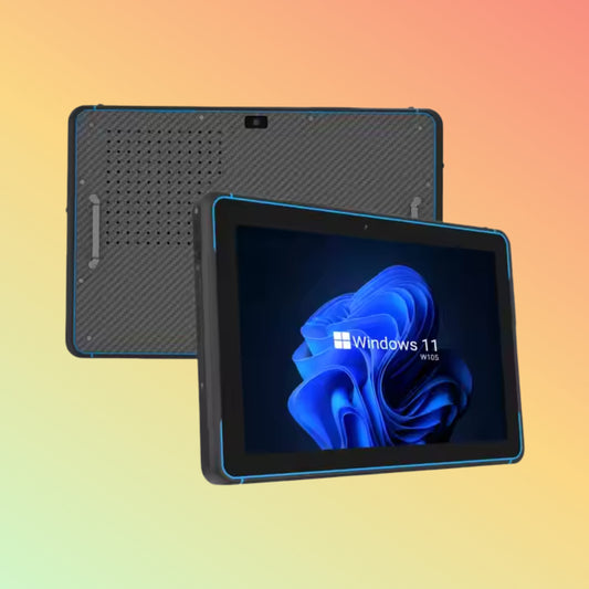 OEM/ODM W105 Factory Hot Sale Industrial Ip68 5G LTE Beidou UHF ID Card Rj4 5000mAh 1D 2D Barcode Scanner Win10 Rugged Tablet PC