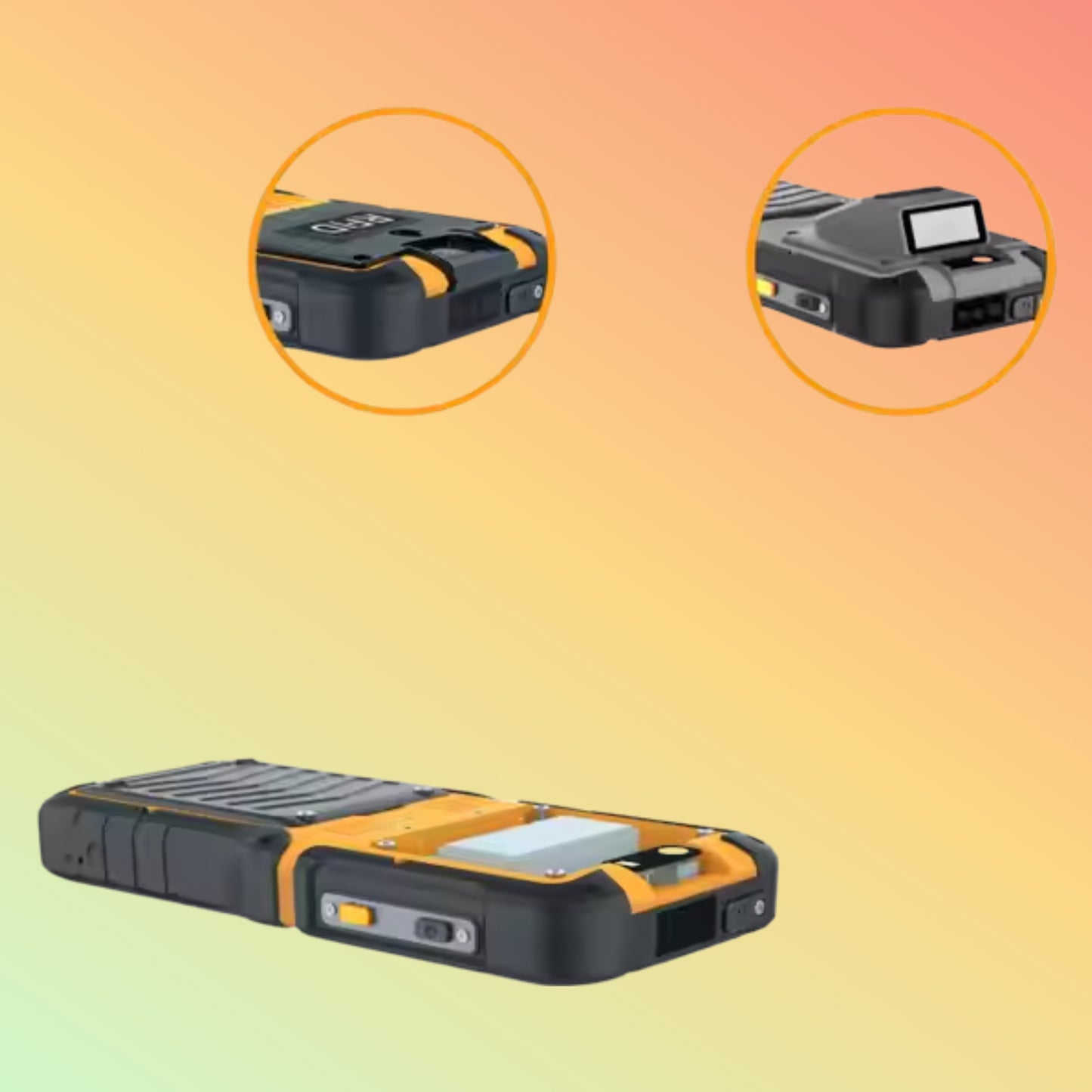 OEM S50 Professional 5-Inch Android Industrial Data Collector Factory Handheld Wifi Barcode Scanner RFID Reader Available Stock