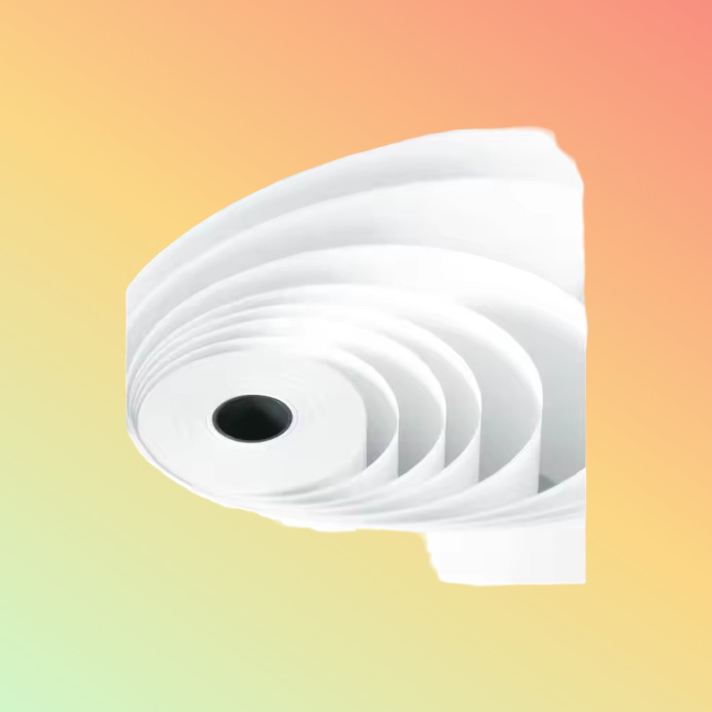 100% Pure Wood Pulp Thermal Paper 80*80MM, Factory Preferential Price High Quality Thermal Paper
