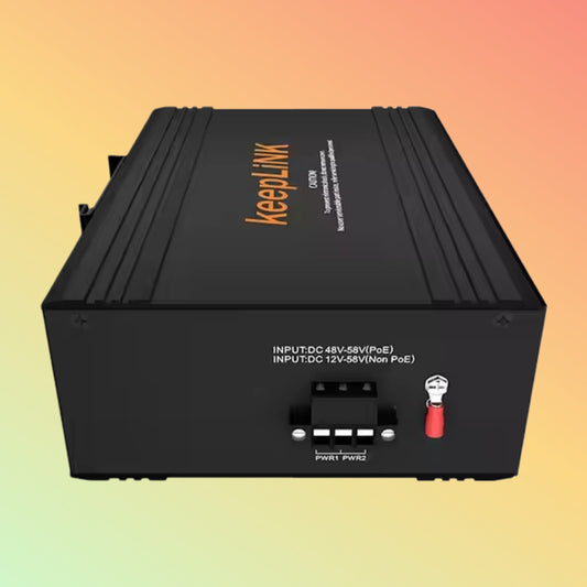 10/100/1000m Single Mode Dual fiber 1310nm Industrial Gigabit PoE Media Converter