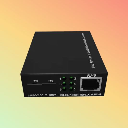 Fiber optic to Ethernet RJ45 Fast Ethernet Media Electrical Optical Converter