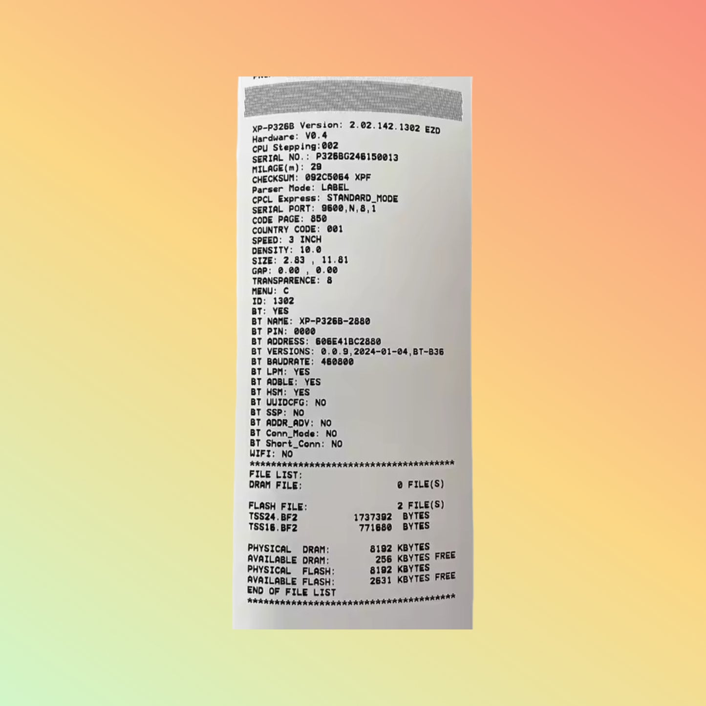 Single OEM Plastic Core Thermal Printer with Long Image Life 57mm Thermal Paper Rolls 57x40mm Size