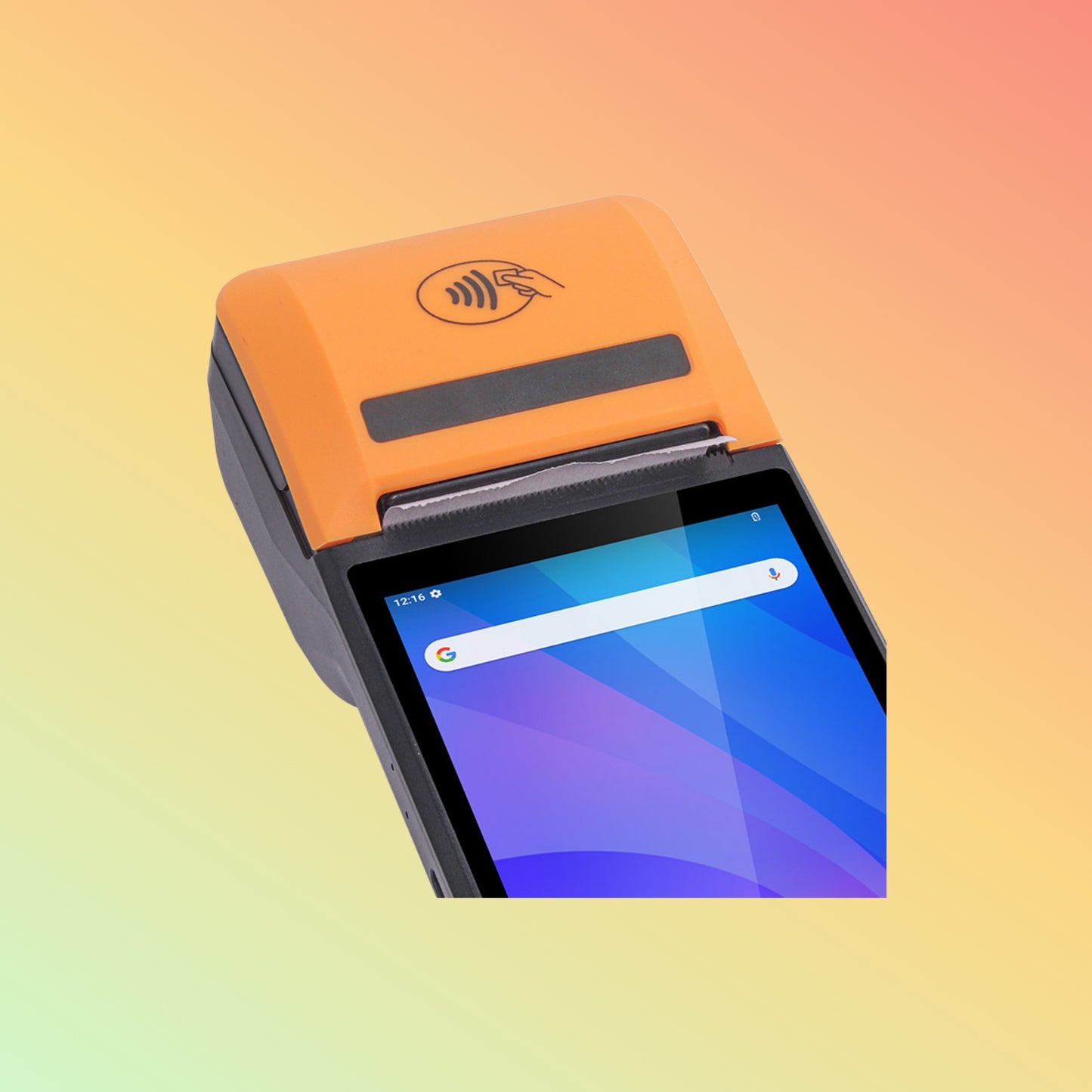 Uniwa V4P 6 Inch 4G NFC PDA Android 13 Handheld Android POS Terminal with Printer