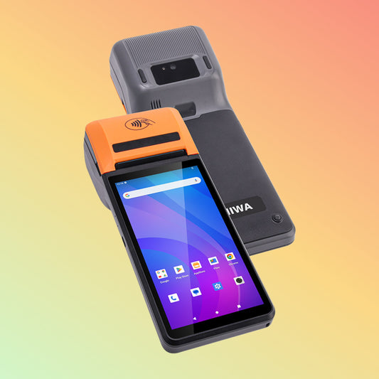 Uniwa V4P 6 Inch 4G NFC PDA Android 13 Handheld Android POS Terminal with Printer