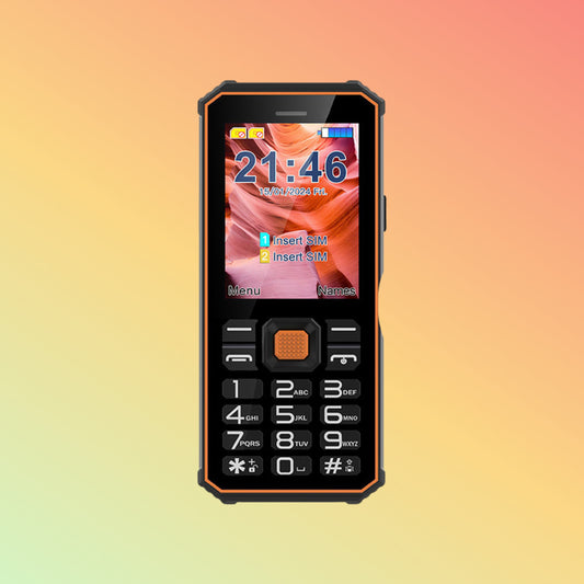 Uniwa S2 2.4 Inch Dual SIM IP68 Rugged Waterproof Keypad Mobile Phone with Long Standby