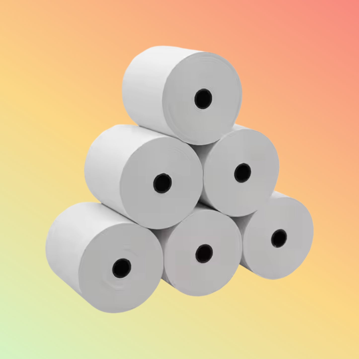57mm 80*70 Ultrasound Thermal Paper Pure Wood Thermal Receipt Paper Roll Customize Size and Grammage Custom Thermal Paper