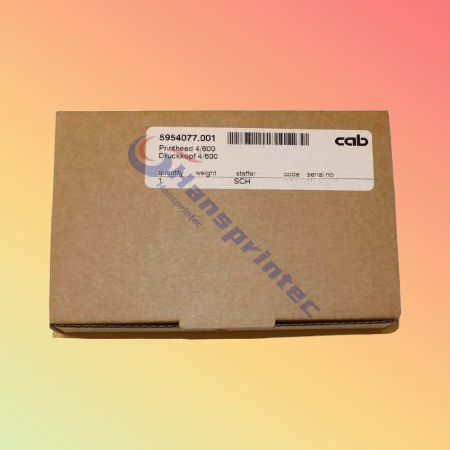 CAB Printhead 5954077.001 for Label Thermal Printer A4+ 600DPI