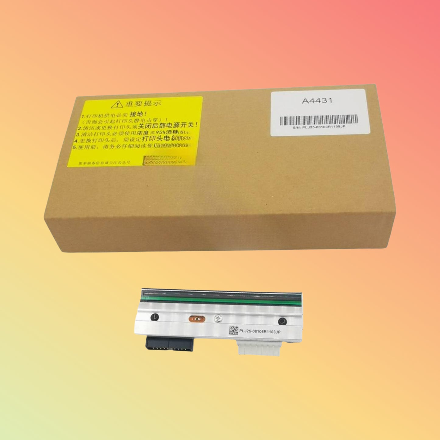 Original AVERY AP5.4 Printhead NOVEXX XLP504 Thermal Print Head A4431 300dpi
