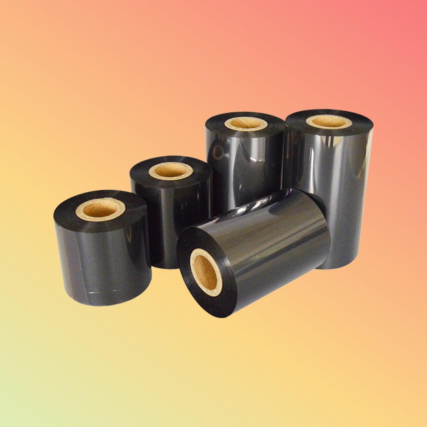 China Factory Custom Thermal Transfer Ribbon Wax Resin