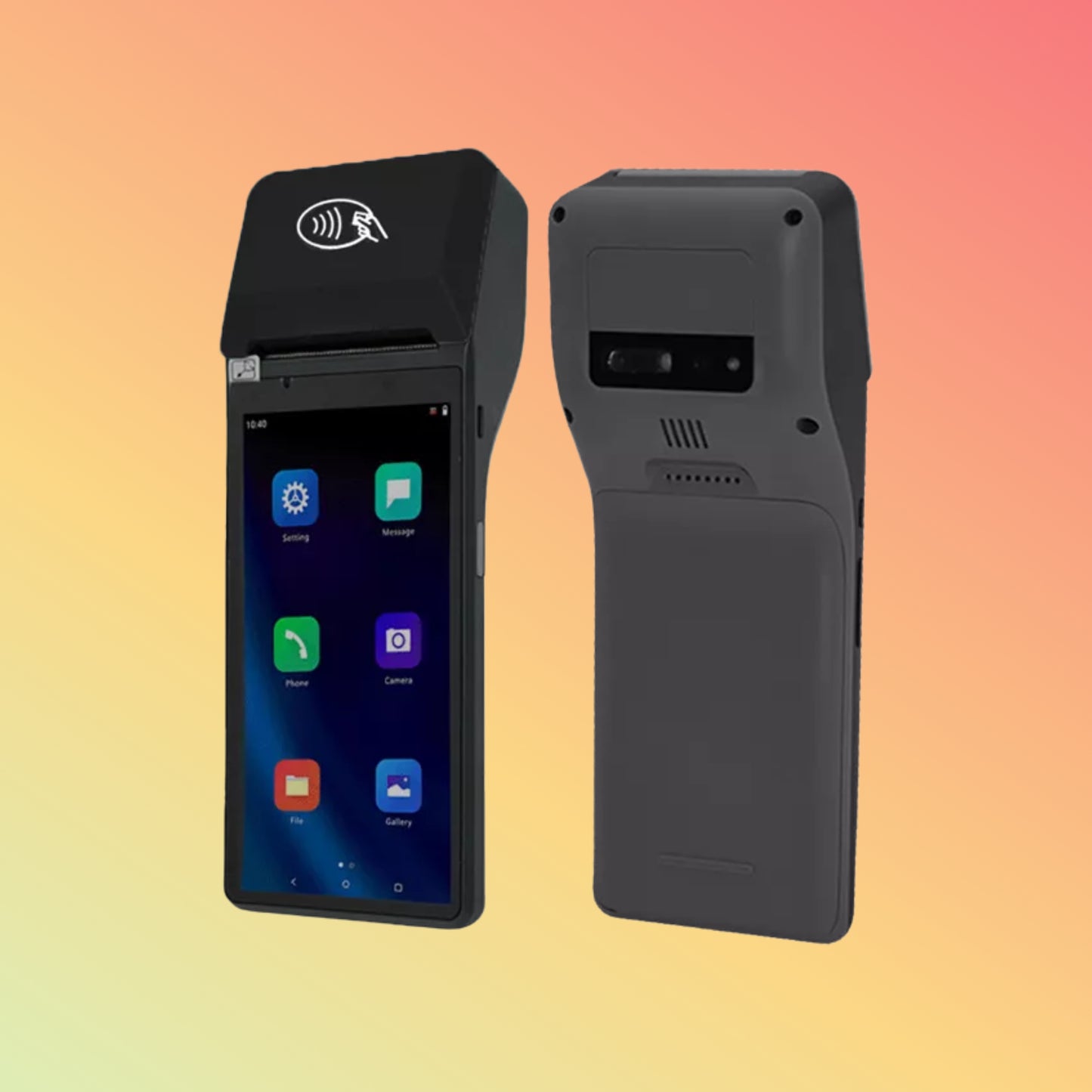 HCCTG 6 Inch 4G Android 11.0 Powerful NFC Handheld POS Machine with 58mm Printer Z300P