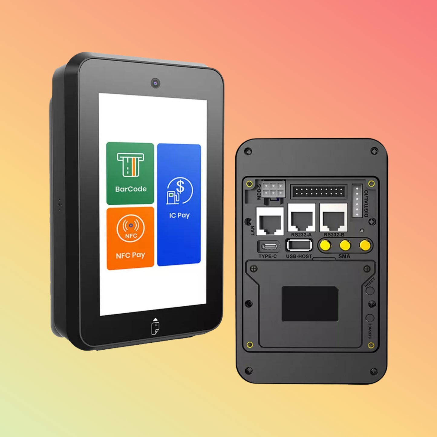 MDB Android 14.0 Unattended Self-Service Payment Terminal For Vending Machines CM30