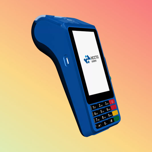 Android 10 Handheld POS Terminal with 58mm Thermal Printer Keyboards Z60A