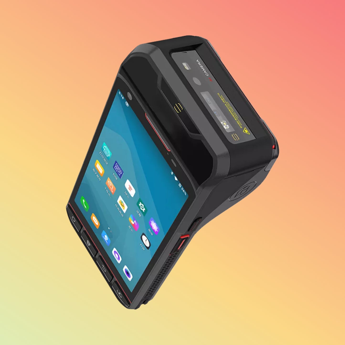 HCCTG Android 13 Wireless Data Terminal Handheld PDA With Label Printing HCC-S70