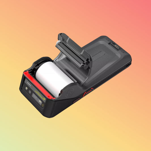 HCCTG Android 13 Wireless Data Terminal Handheld PDA With Label Printing HCC-S70