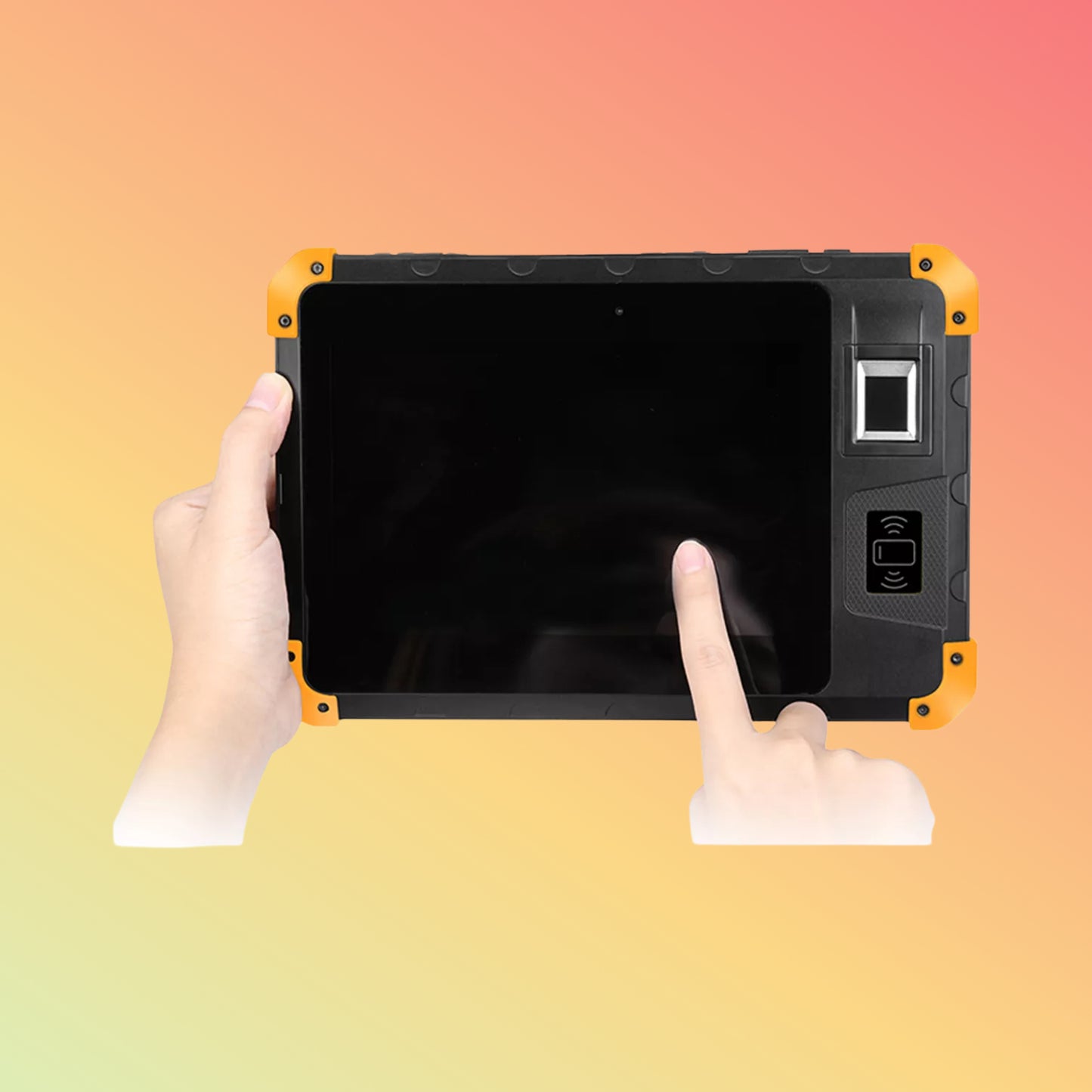 8 Inch NFC 4G UHF Industrial Android PC Tablet POS With Fingerprint Z200