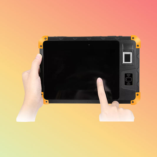 8 Inch NFC 4G UHF Industrial Android PC Tablet POS With Fingerprint Z200