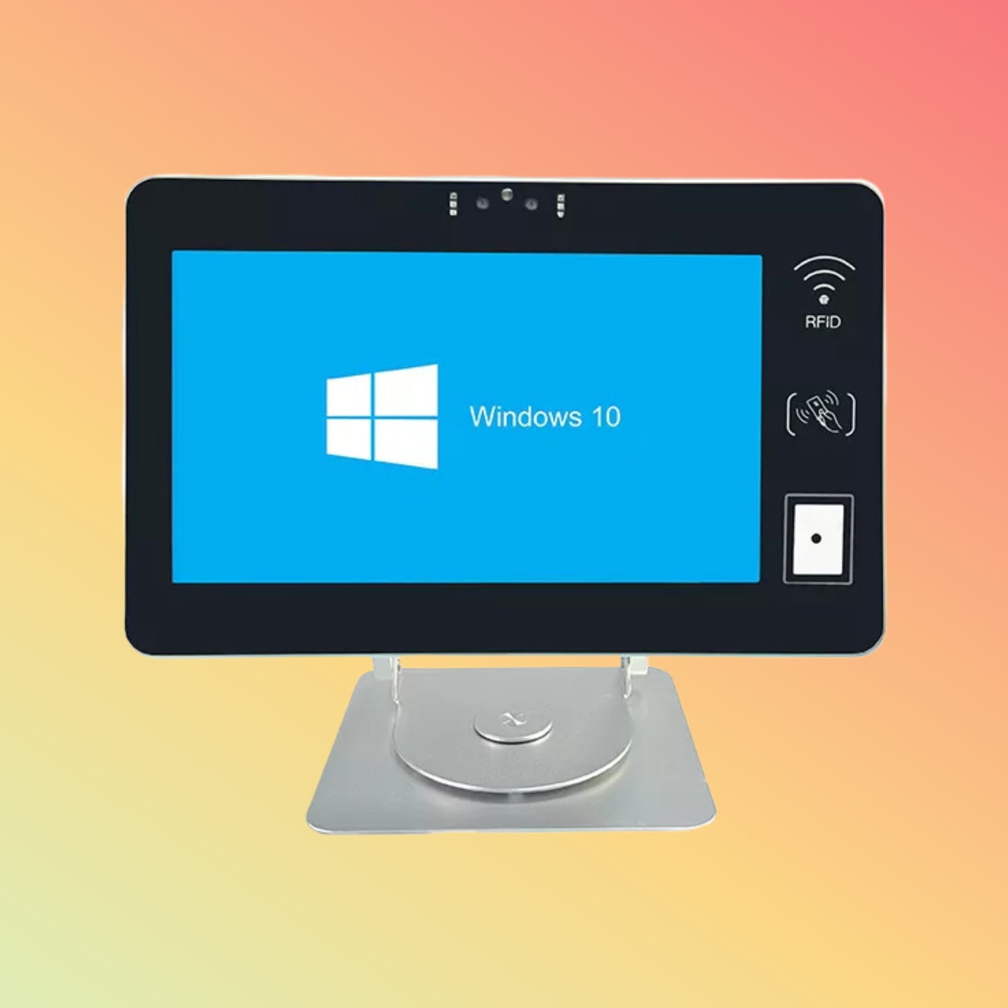 HCCTG 13.3 Inch Windows10 NFC Fingerprint Intelligent All-In-One POS Terminal ER800-W