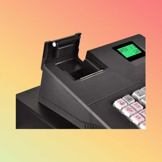 HCCTG 1000 PLUS 39 Keys Electronic Cash Register With PC Software ECR600