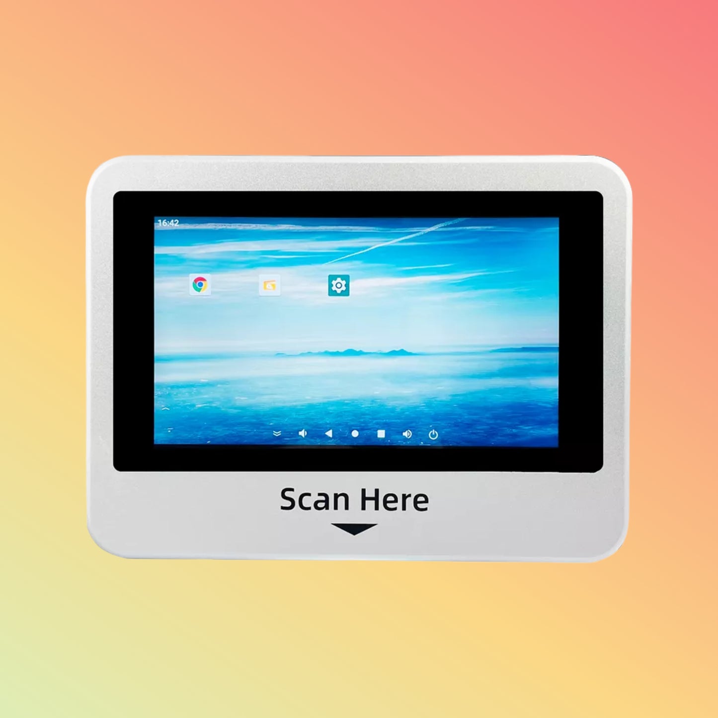 HCCTG 5 Inch Android 11 Price Checker With POE Barcode Scanner ER200