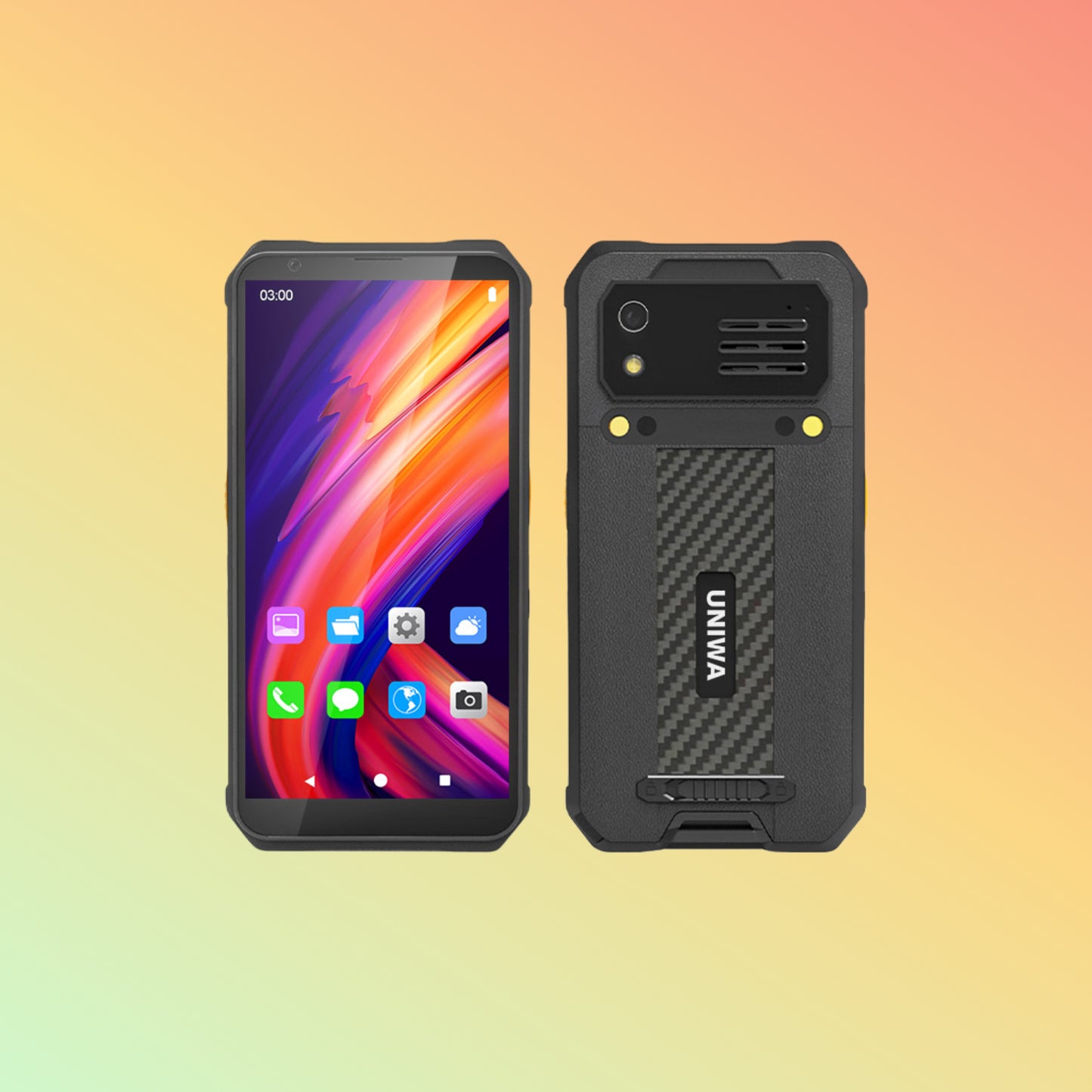 UNIWA FD004 1.77 Inch Screen Dual SIM Card Button 4G Feature Phone