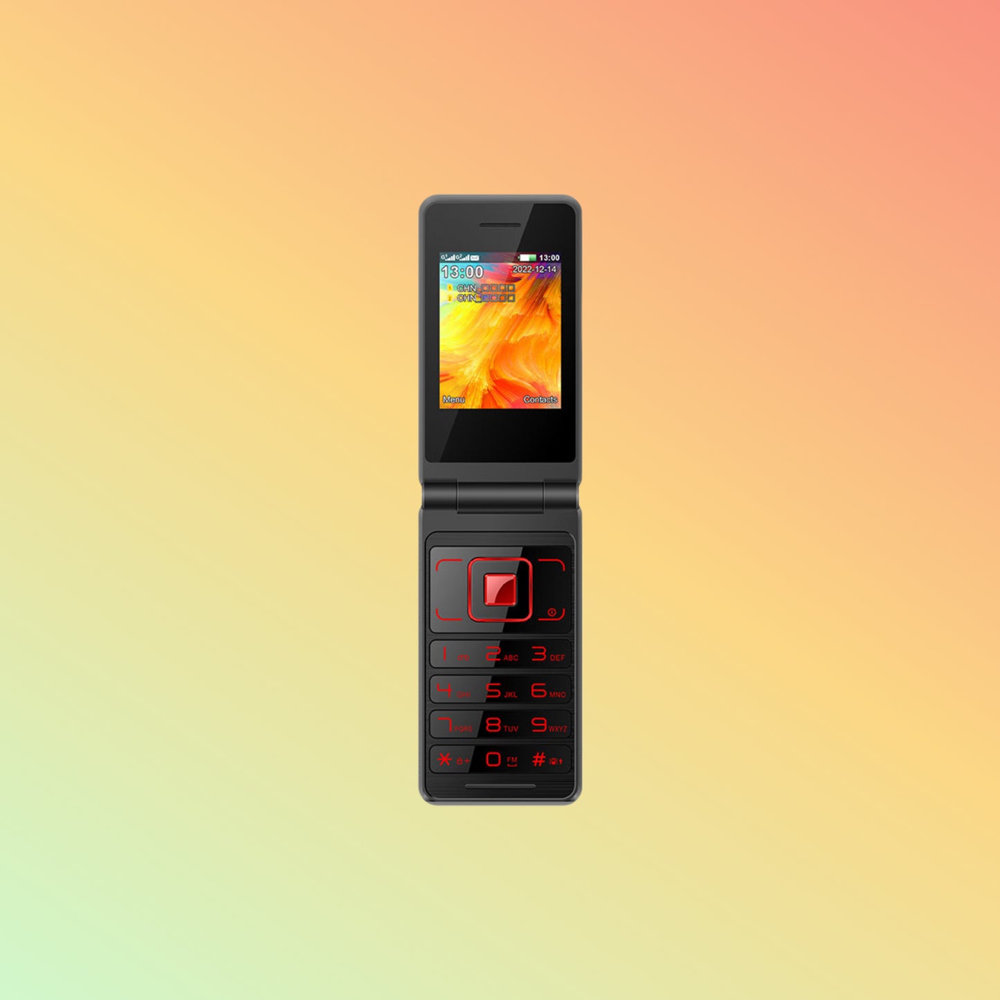 UNIWA F248L Double Screen 4G Volte Flip Keypad Mobile Phone