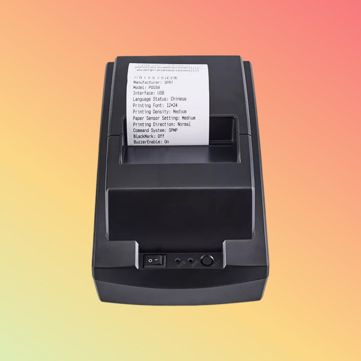 HCC-POS5810 USB/Ethernet 203dpi 58mm POS Receipt Printer