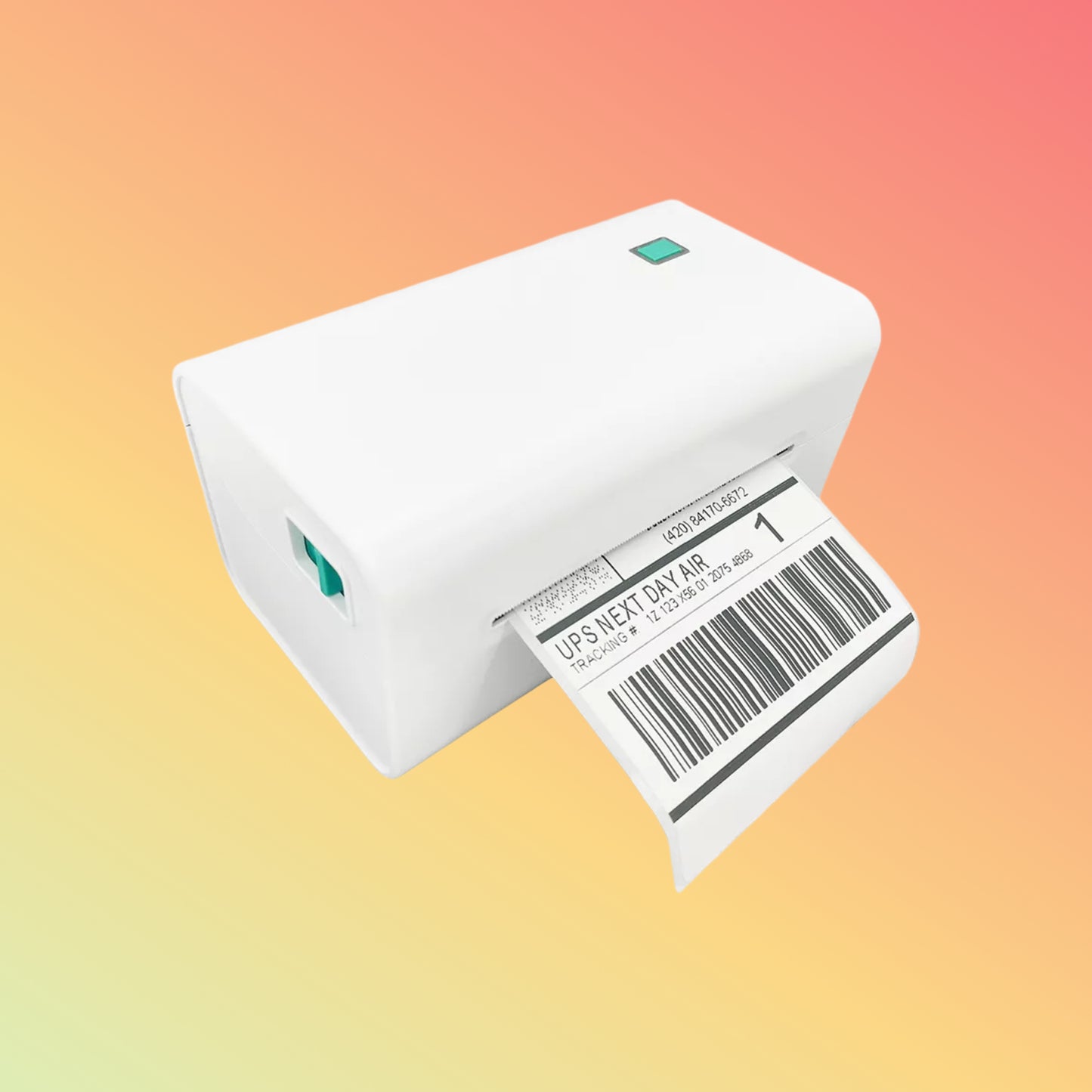 OEM 108mm Supermarket Shelf Price Tag Sticker Cardstock Price Label Printer for Address Printing TD-402S