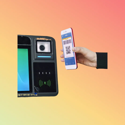 HCCTG UnionPay Android 9.0 Mifare NFC BUS Ticket Validators Machine with 2D Barcode Scanning P18-Q
