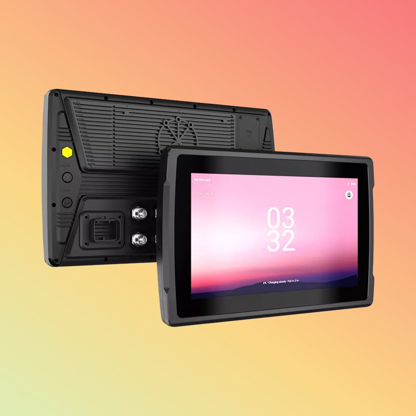 10.1 inch RK3568 Agricultural Tablet Android+Linux Rugged Vehicle Mobile PC with Deutsch ACC WIFI GPS 4G V12R