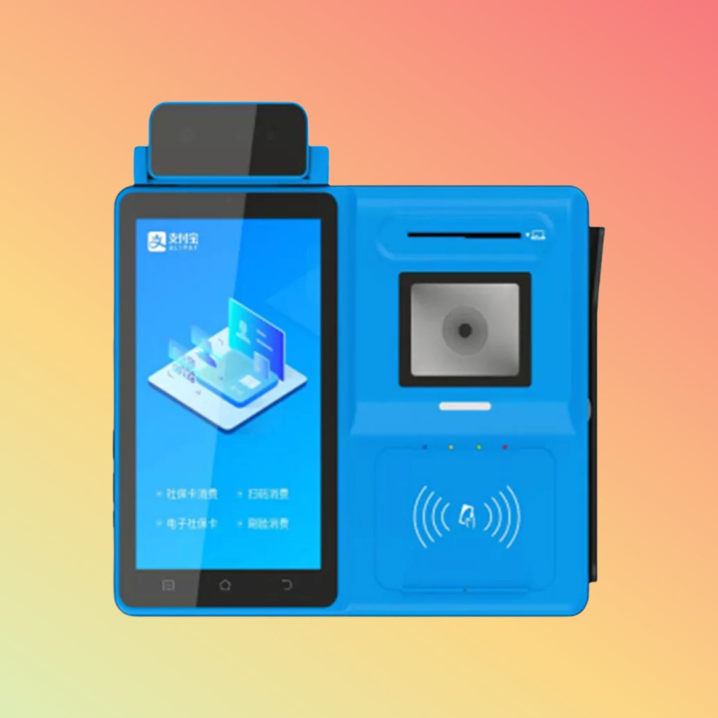 HCCTG GPS NFC Mifare Card Android BUS POS Payment Terminal Bus Validator Z90-N