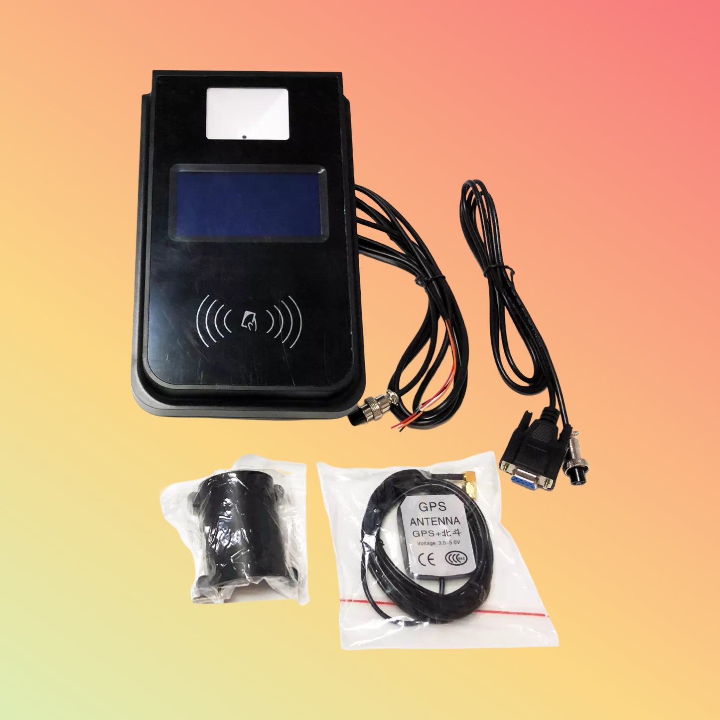 GPS NFC 2D QR Code Scanner POS Card Payment Ticketing Bus Validator with Cortex-A7 CPU P18-L2C
