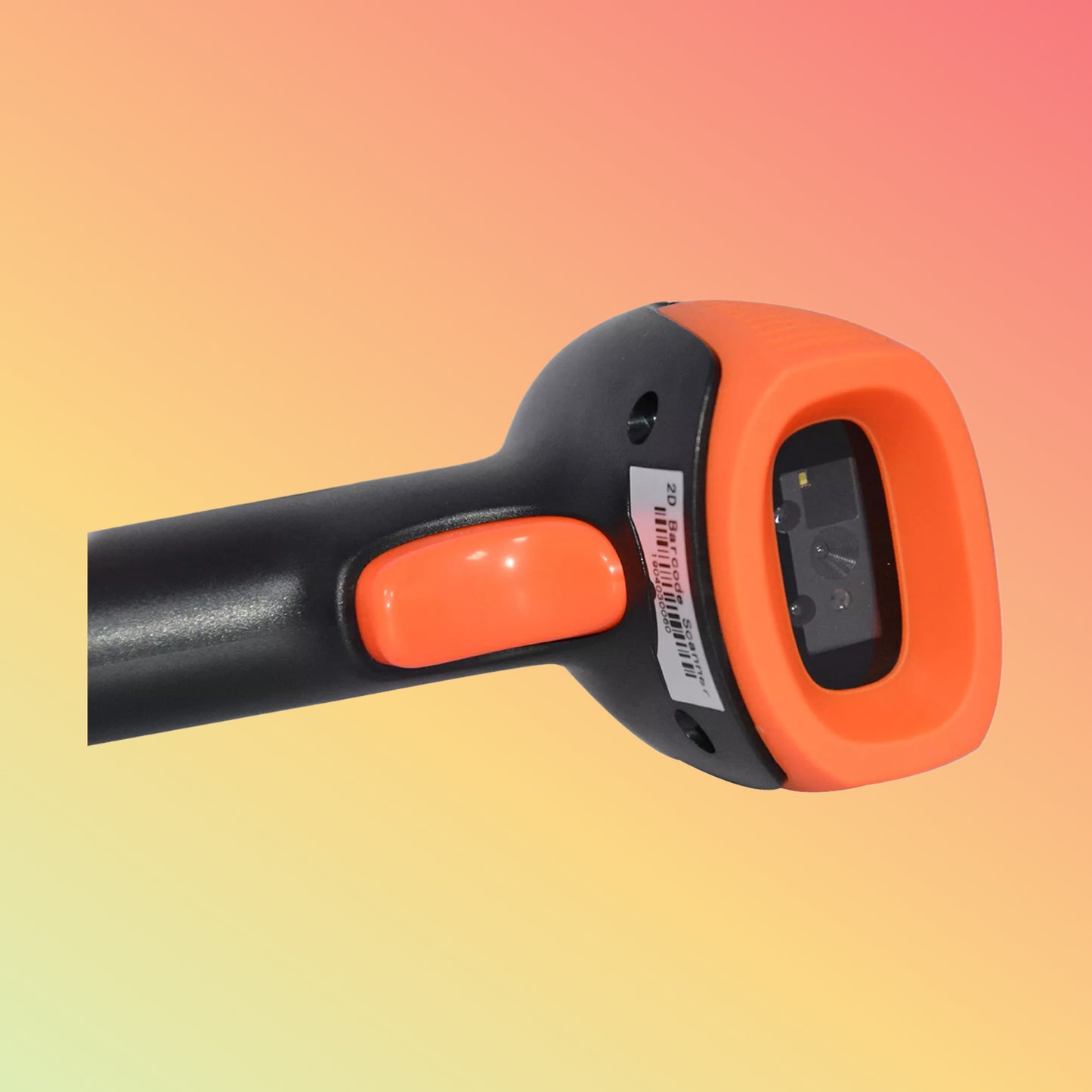 USB Handheld 2D Barcode Reader PDF417 Scanner Gun For Supermarket HS-6602