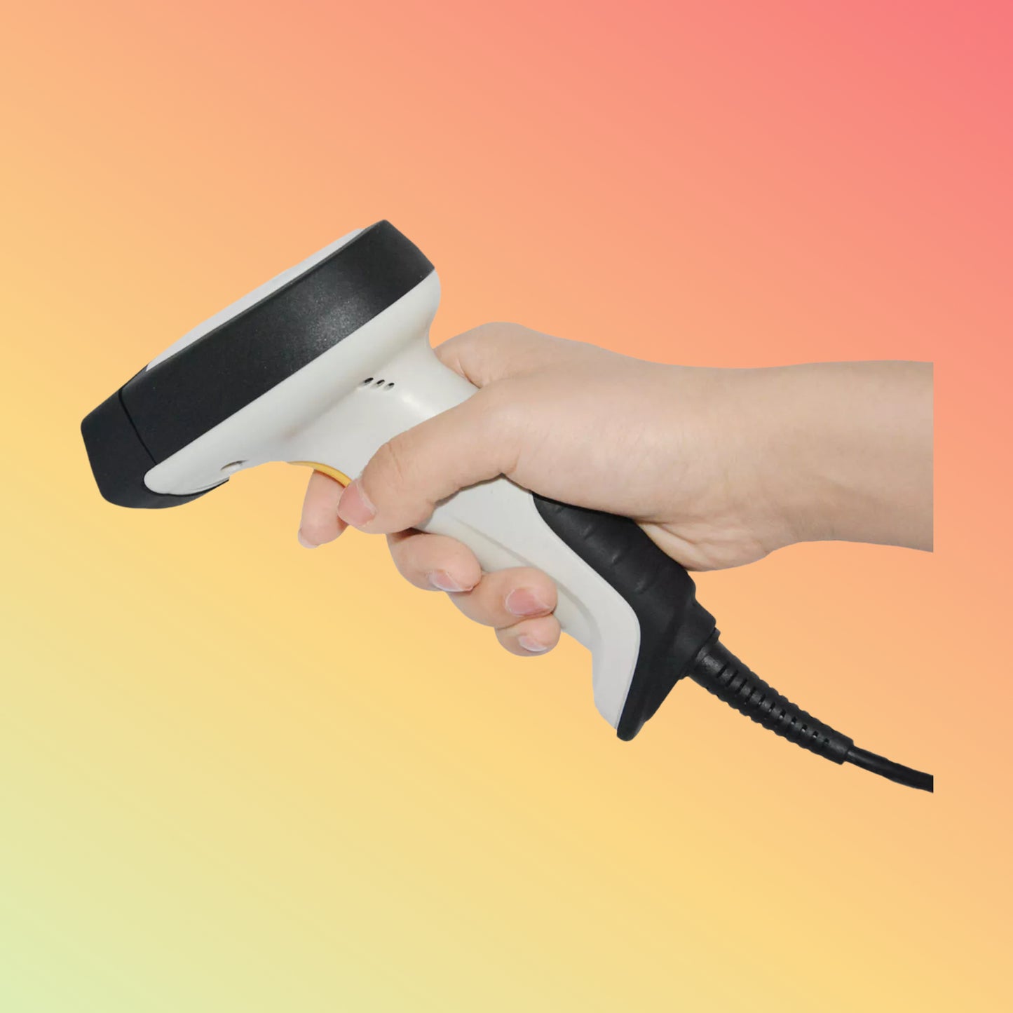 Industrial USB Handheld 1D/2D Barcode Scanner Perfect For Paper&Display Barcode HS-6203