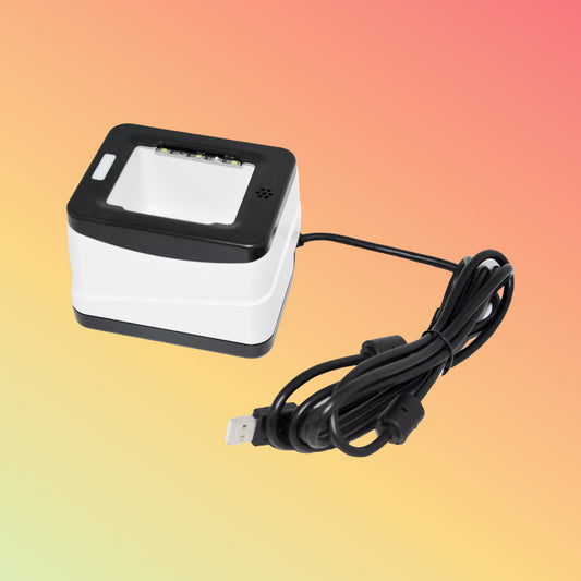 USB/RS232 Mobile Payment Box Retail 1D/2D Barcode Scanner HS-2001C