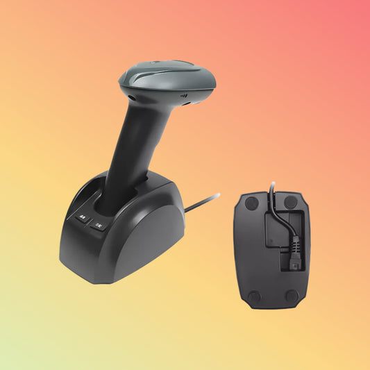 CMOS 2D Portable 2.4G Wireless PDF417 Barcode Scanner for Ticket Code Scanning HS-6413