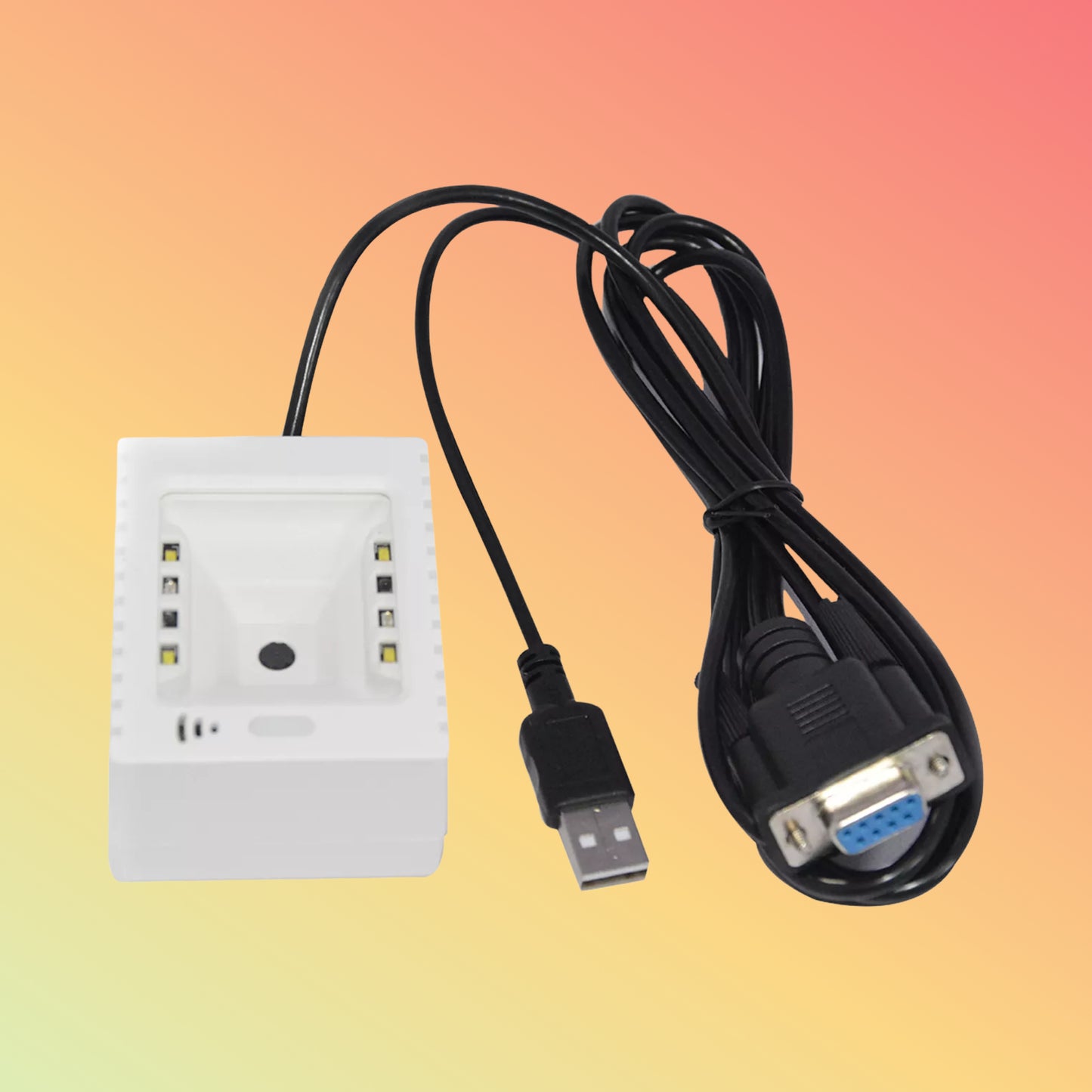 RS232/USB Mini Embedded 2D Barcode Scanner Module HS-2002B