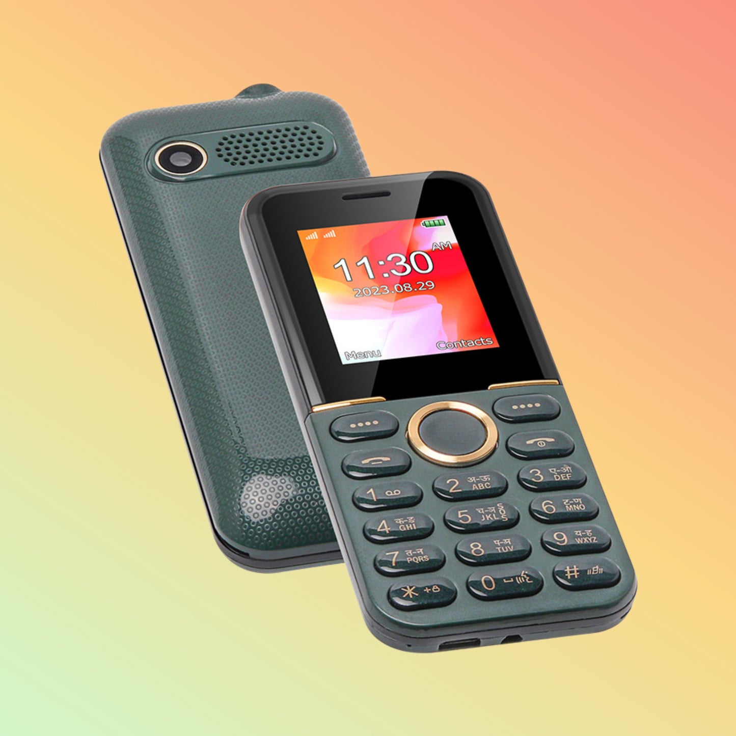 UNIWA E1806 1.77 Inch Screen Dual SIM Card OEM GSM Keypad Button Phone