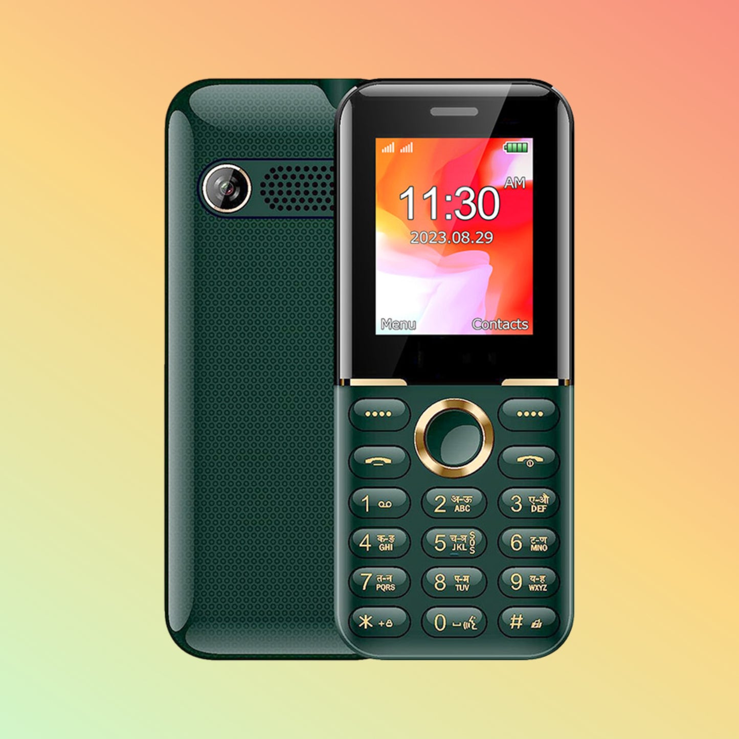 UNIWA E1806 1.77 Inch Screen Dual SIM Card OEM GSM Keypad Button Phone
