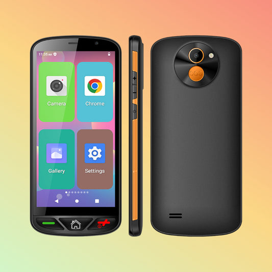 UNIWA K554 5.5 Inches 4G Android SOS Senior Mobile Phone