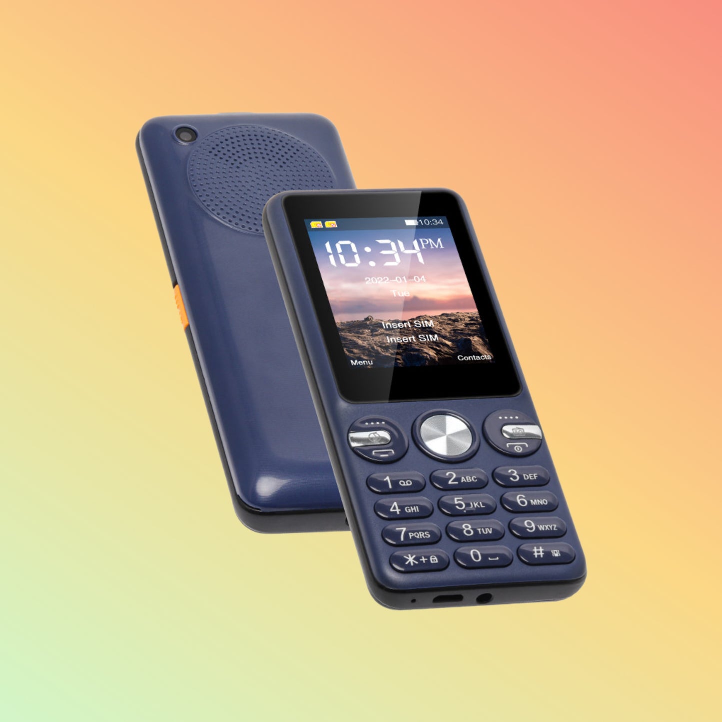 ECON E5091 PRO 1.77 or 2.4 Inches Dual SIM 2G Keypad Feature Phone